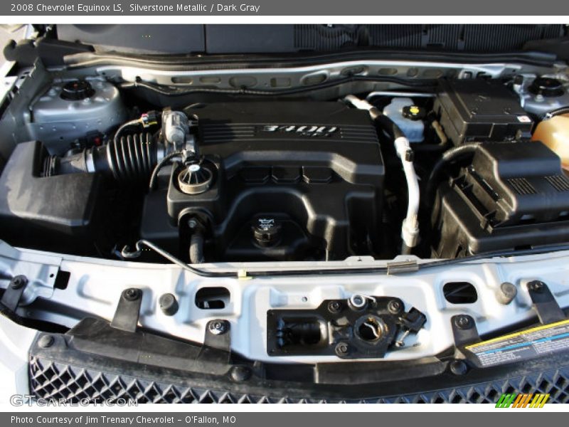 Silverstone Metallic / Dark Gray 2008 Chevrolet Equinox LS