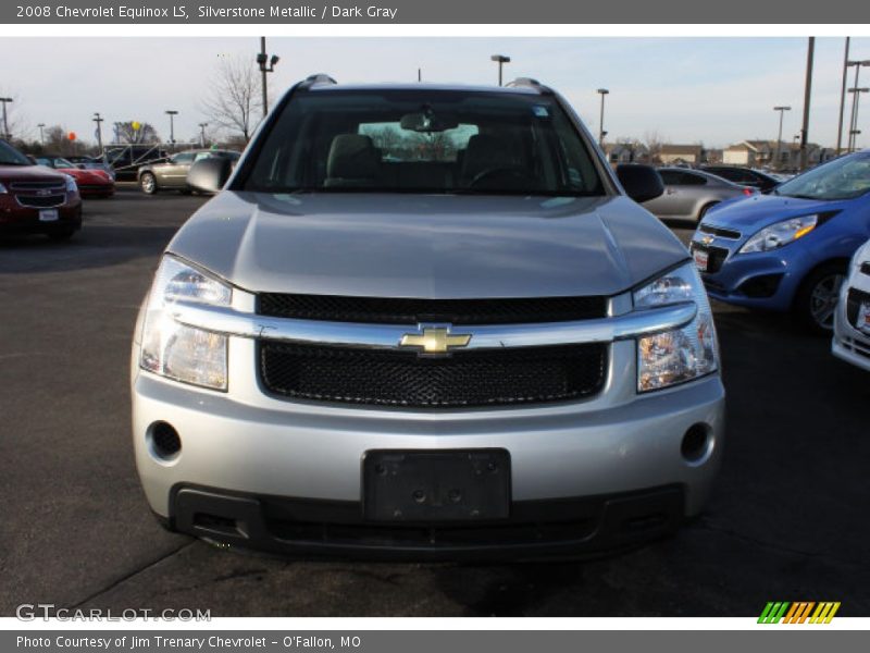 Silverstone Metallic / Dark Gray 2008 Chevrolet Equinox LS