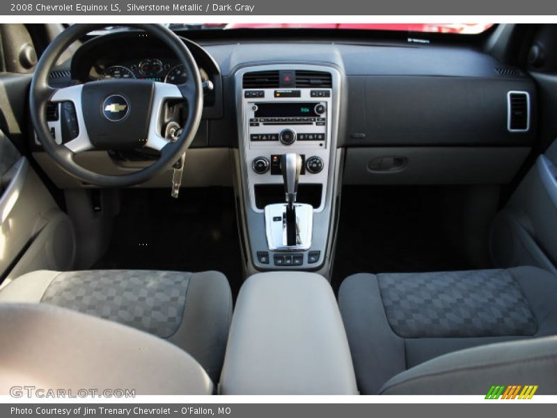 Silverstone Metallic / Dark Gray 2008 Chevrolet Equinox LS