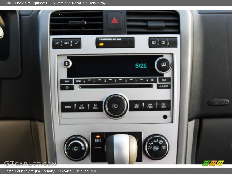 Silverstone Metallic / Dark Gray 2008 Chevrolet Equinox LS