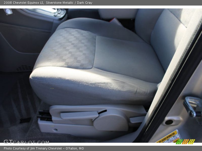 Silverstone Metallic / Dark Gray 2008 Chevrolet Equinox LS