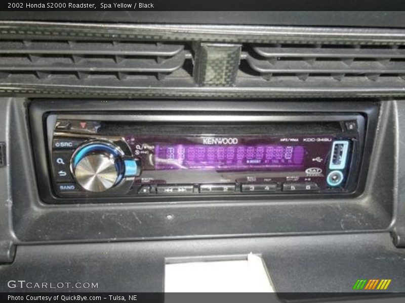 Spa Yellow / Black 2002 Honda S2000 Roadster