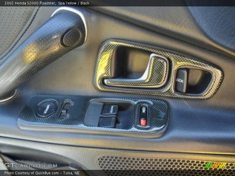 Spa Yellow / Black 2002 Honda S2000 Roadster