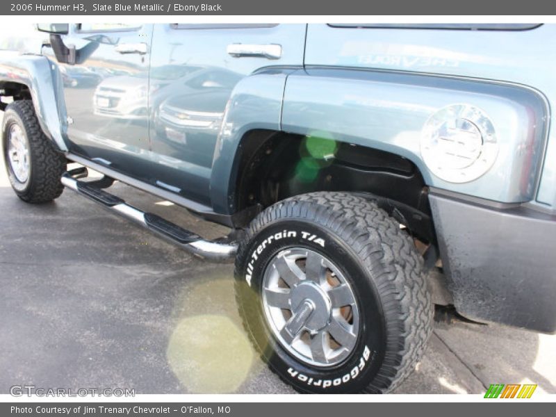 Slate Blue Metallic / Ebony Black 2006 Hummer H3