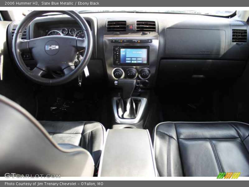 Slate Blue Metallic / Ebony Black 2006 Hummer H3