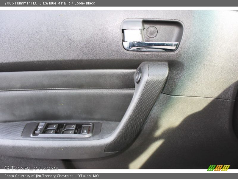 Slate Blue Metallic / Ebony Black 2006 Hummer H3