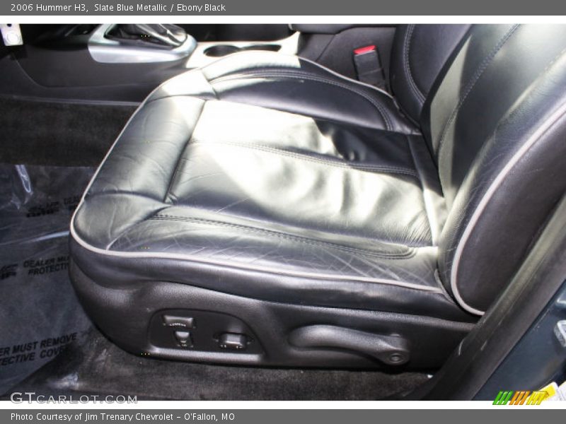 Slate Blue Metallic / Ebony Black 2006 Hummer H3