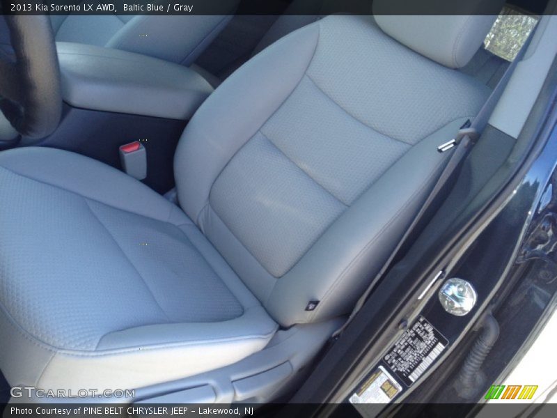 Baltic Blue / Gray 2013 Kia Sorento LX AWD