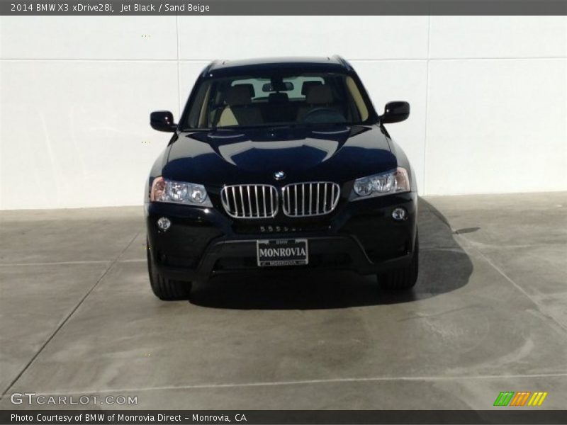 Jet Black / Sand Beige 2014 BMW X3 xDrive28i