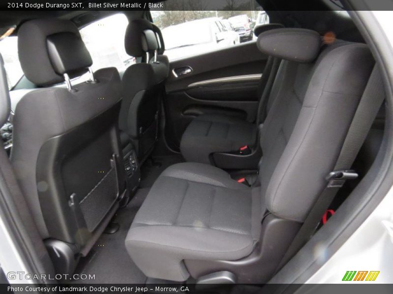 Billet Silver Metallic / Black 2014 Dodge Durango SXT