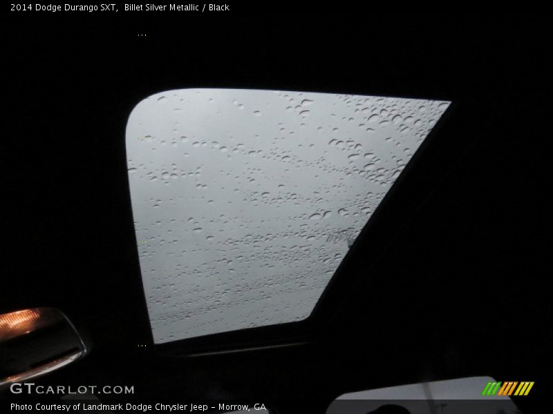 Billet Silver Metallic / Black 2014 Dodge Durango SXT