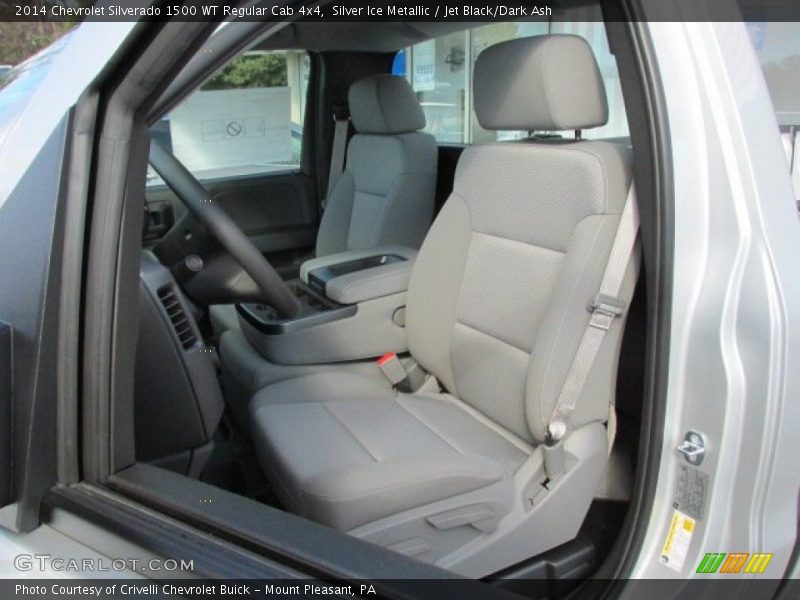 Silver Ice Metallic / Jet Black/Dark Ash 2014 Chevrolet Silverado 1500 WT Regular Cab 4x4