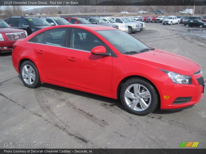 Front 3/4 View of 2014 Cruze Diesel