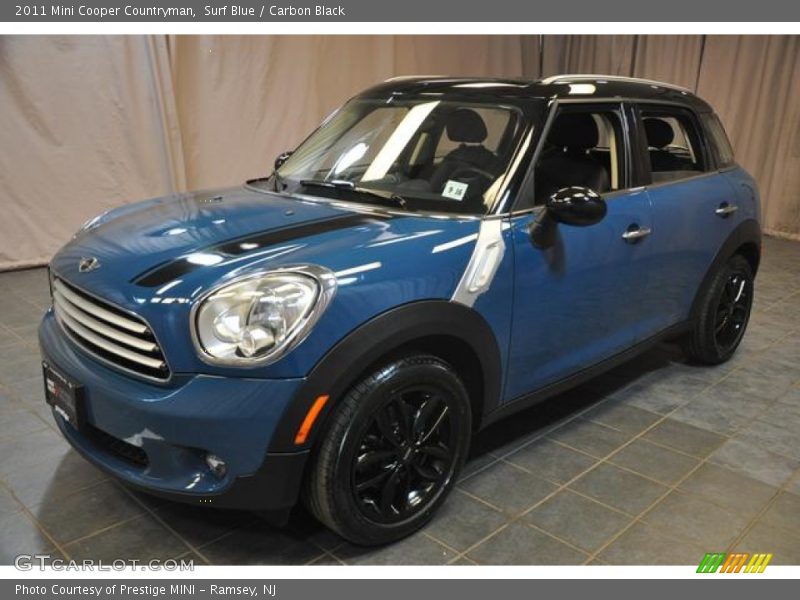 Surf Blue / Carbon Black 2011 Mini Cooper Countryman