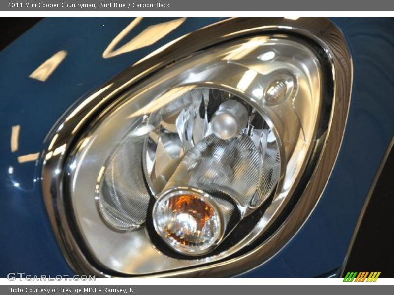 Surf Blue / Carbon Black 2011 Mini Cooper Countryman