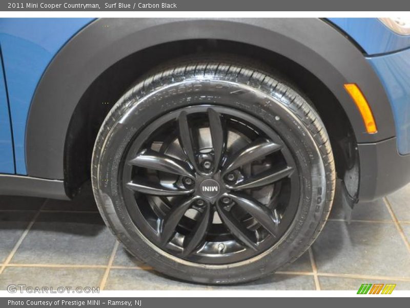 Surf Blue / Carbon Black 2011 Mini Cooper Countryman