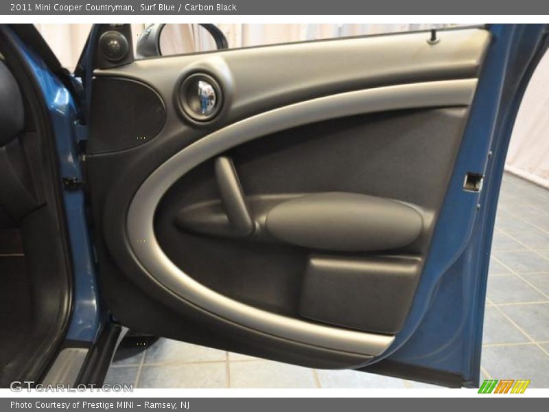 Surf Blue / Carbon Black 2011 Mini Cooper Countryman