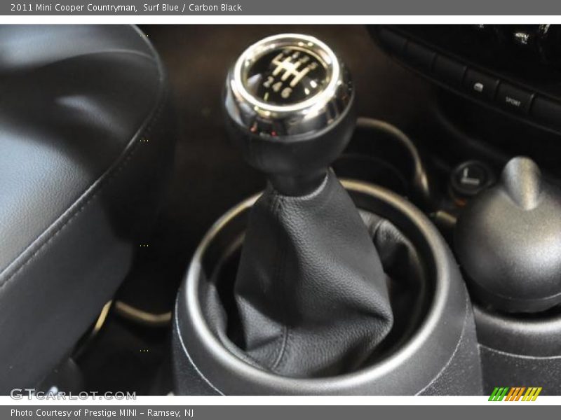 Surf Blue / Carbon Black 2011 Mini Cooper Countryman