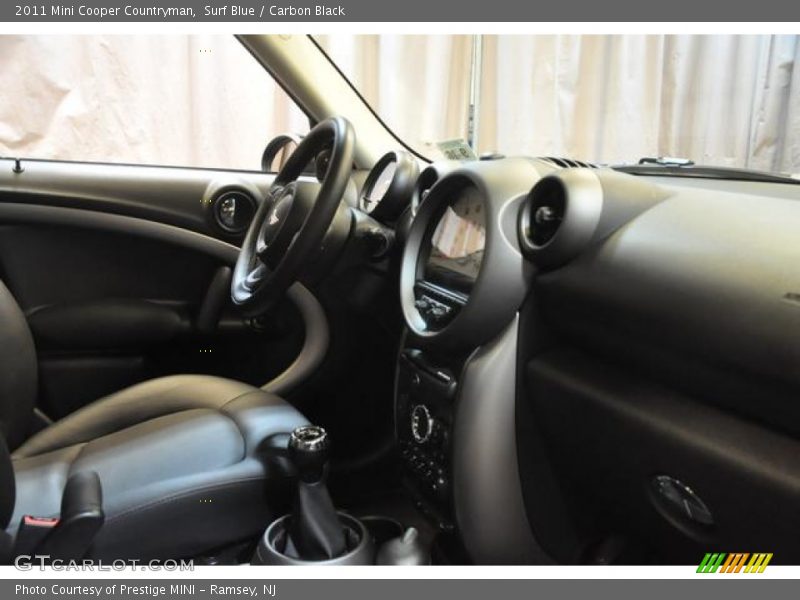 Surf Blue / Carbon Black 2011 Mini Cooper Countryman