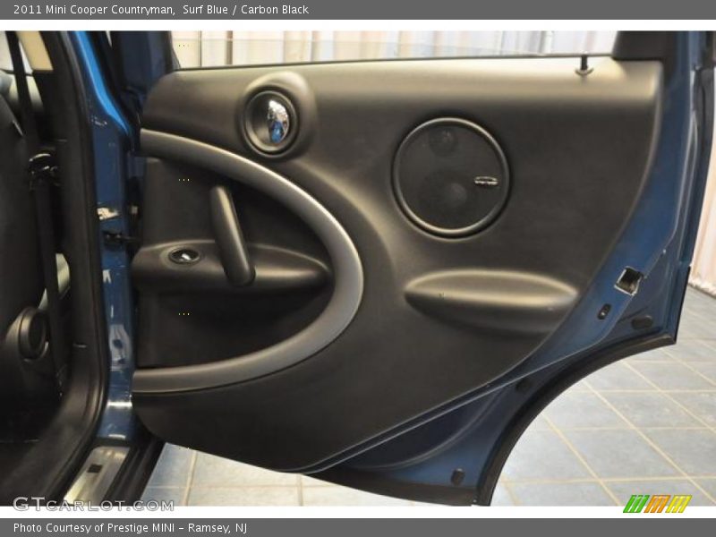 Surf Blue / Carbon Black 2011 Mini Cooper Countryman