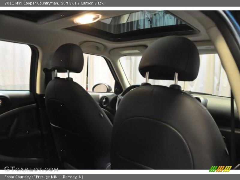 Surf Blue / Carbon Black 2011 Mini Cooper Countryman