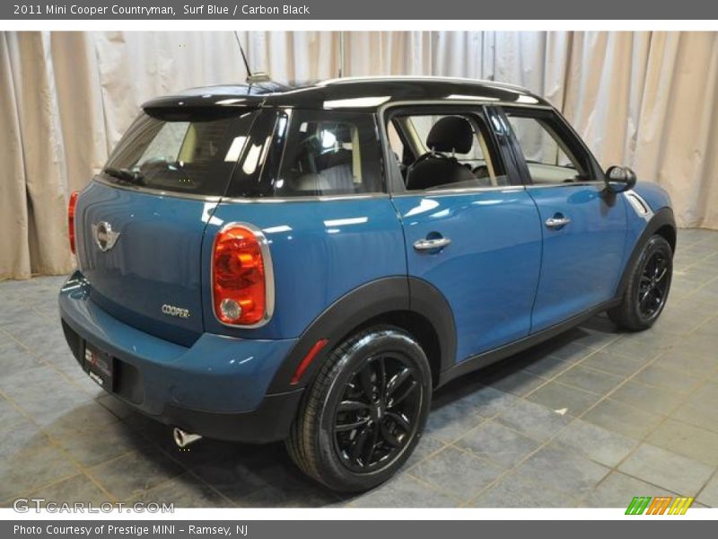 Surf Blue / Carbon Black 2011 Mini Cooper Countryman