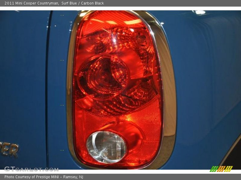 Surf Blue / Carbon Black 2011 Mini Cooper Countryman