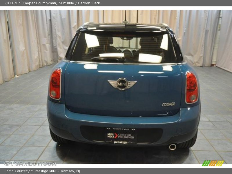 Surf Blue / Carbon Black 2011 Mini Cooper Countryman