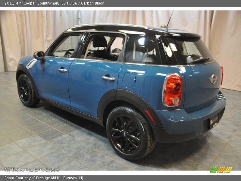 Surf Blue / Carbon Black 2011 Mini Cooper Countryman