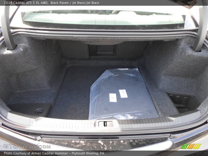 Black Raven / Jet Black/Jet Black 2014 Cadillac ATS 3.6L AWD
