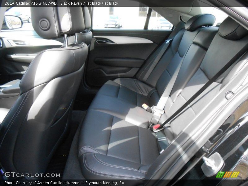 Black Raven / Jet Black/Jet Black 2014 Cadillac ATS 3.6L AWD