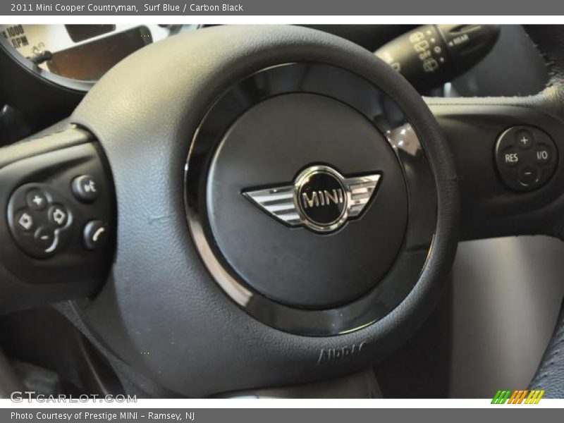 Surf Blue / Carbon Black 2011 Mini Cooper Countryman