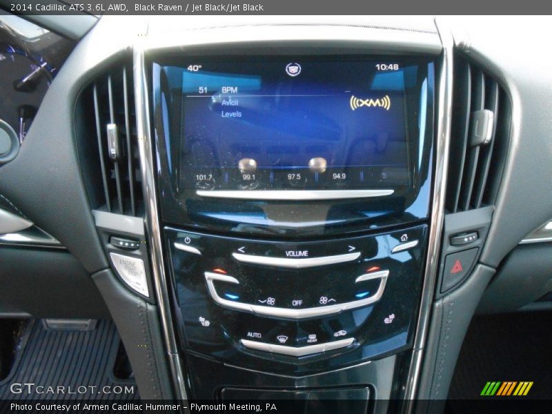 Black Raven / Jet Black/Jet Black 2014 Cadillac ATS 3.6L AWD