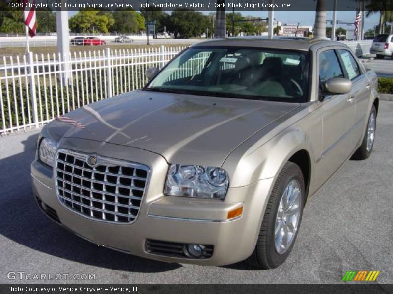 Light Sandstone Metallic / Dark Khaki/Light Graystone 2008 Chrysler 300 Touring Signature Series