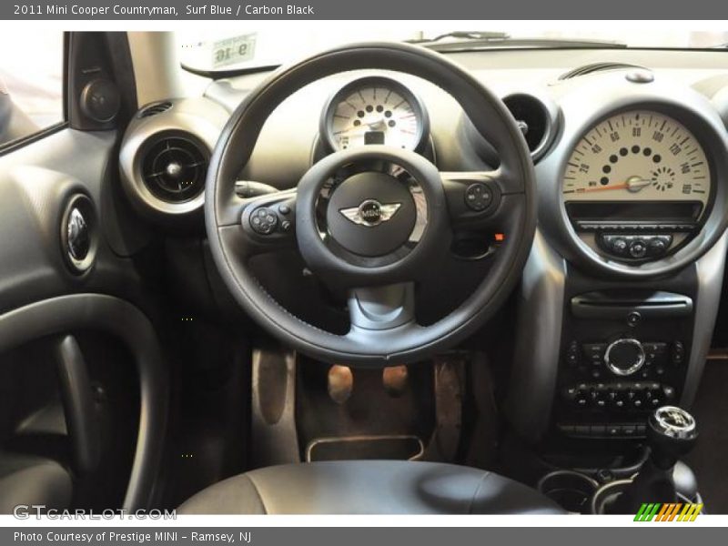 Surf Blue / Carbon Black 2011 Mini Cooper Countryman