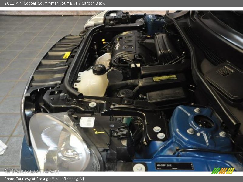 Surf Blue / Carbon Black 2011 Mini Cooper Countryman