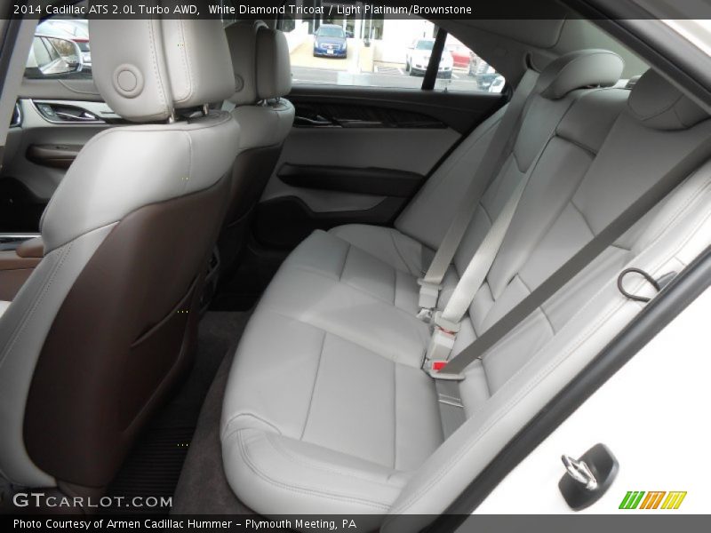 Rear Seat of 2014 ATS 2.0L Turbo AWD