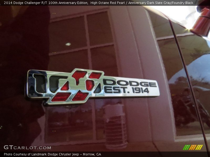  2014 Challenger R/T 100th Anniversary Edition Logo