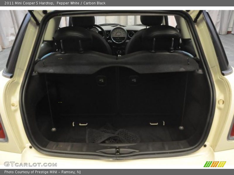 Pepper White / Carbon Black 2011 Mini Cooper S Hardtop