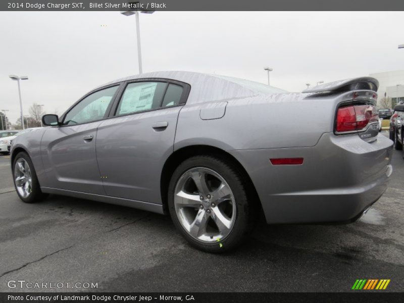 Billet Silver Metallic / Black 2014 Dodge Charger SXT
