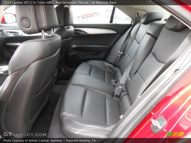Rear Seat of 2014 ATS 2.0L Turbo AWD