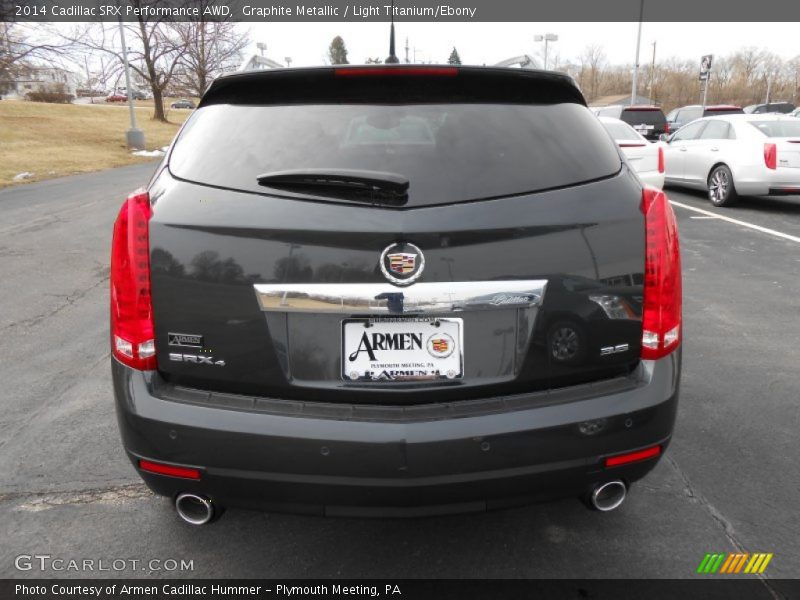 Graphite Metallic / Light Titanium/Ebony 2014 Cadillac SRX Performance AWD
