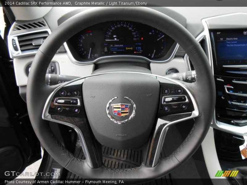 Graphite Metallic / Light Titanium/Ebony 2014 Cadillac SRX Performance AWD