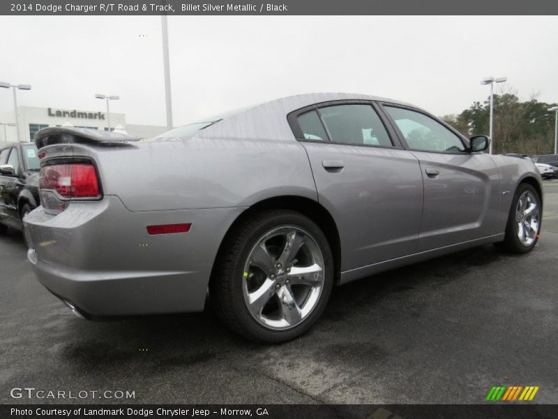 Billet Silver Metallic / Black 2014 Dodge Charger R/T Road & Track