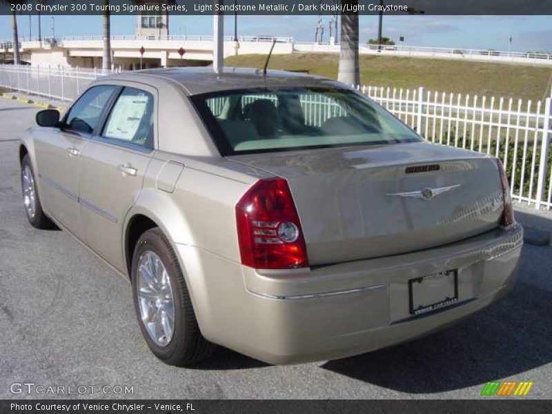 Light Sandstone Metallic / Dark Khaki/Light Graystone 2008 Chrysler 300 Touring Signature Series