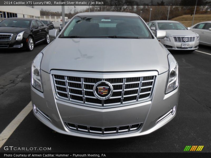 Radiant Silver Metallic / Jet Black 2014 Cadillac XTS Luxury FWD