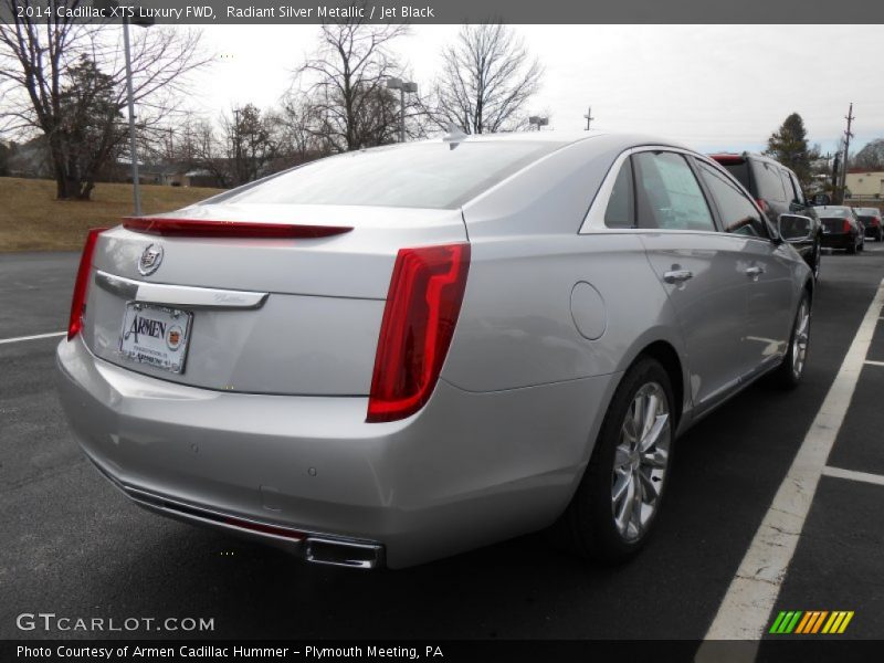 Radiant Silver Metallic / Jet Black 2014 Cadillac XTS Luxury FWD