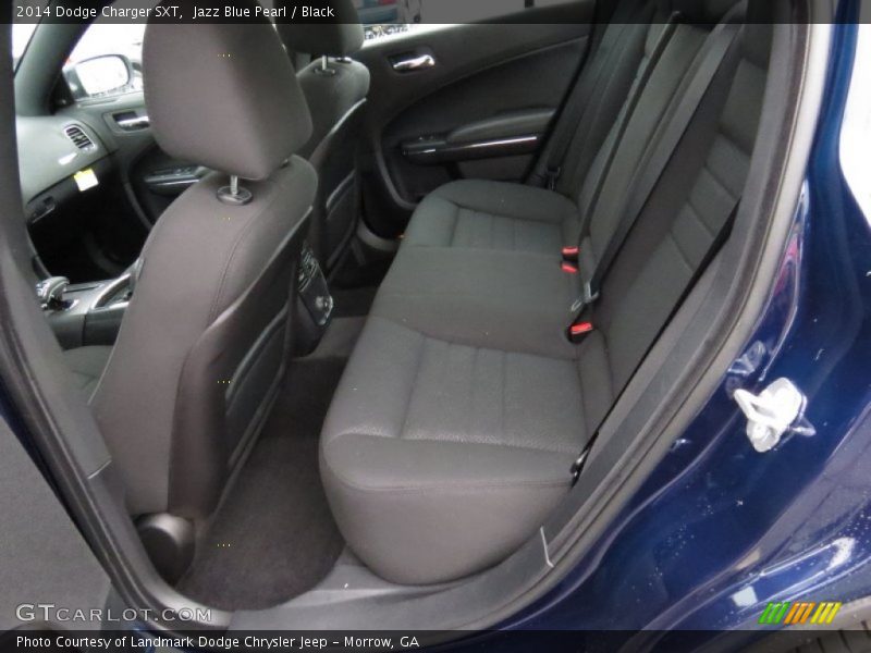 Jazz Blue Pearl / Black 2014 Dodge Charger SXT