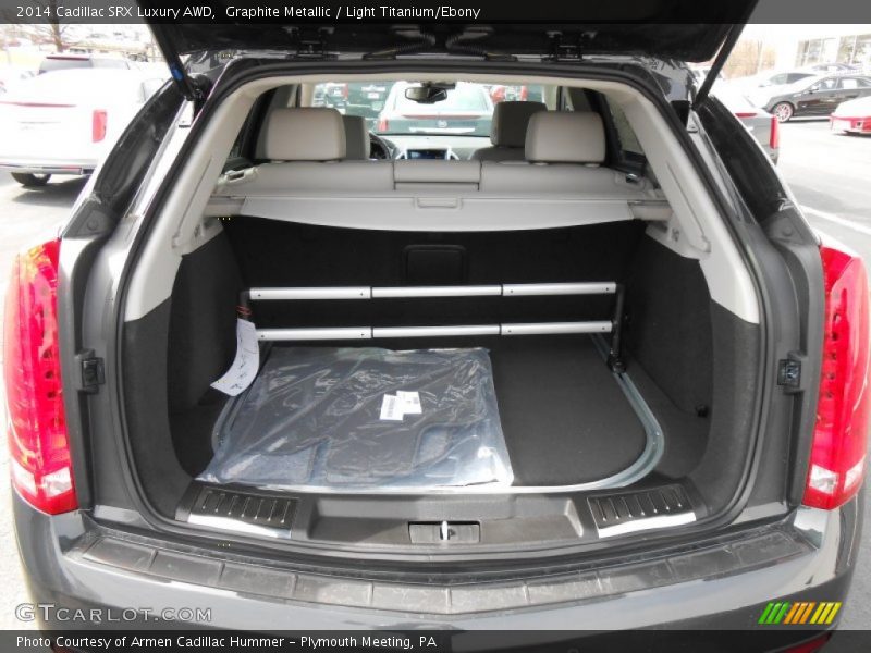 Graphite Metallic / Light Titanium/Ebony 2014 Cadillac SRX Luxury AWD