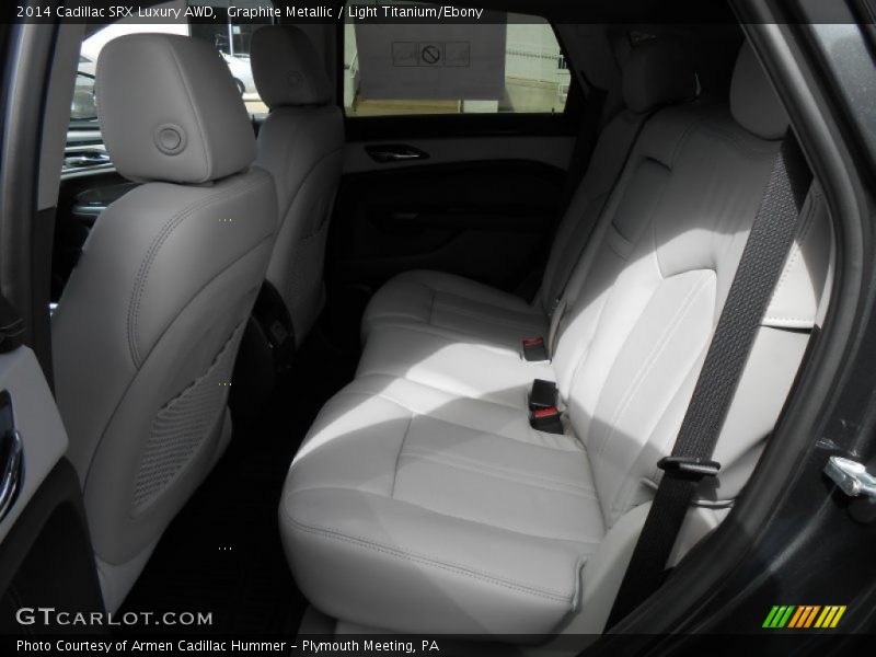 Graphite Metallic / Light Titanium/Ebony 2014 Cadillac SRX Luxury AWD